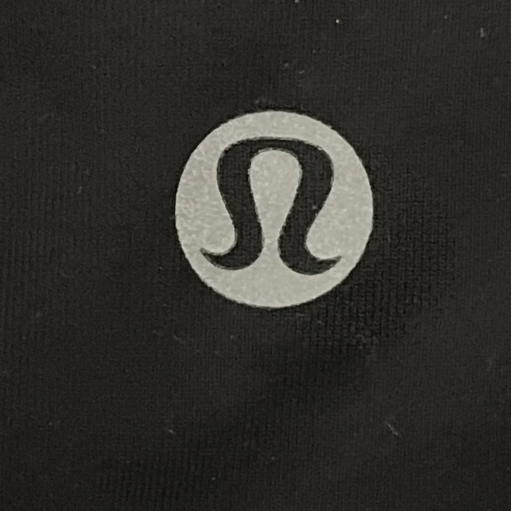 Lululemon Capri Leggings Womens 4 Zip Pockets Compression Black